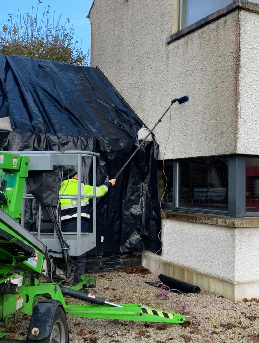 Surface treatments for house exterior walls by WJV Property Services