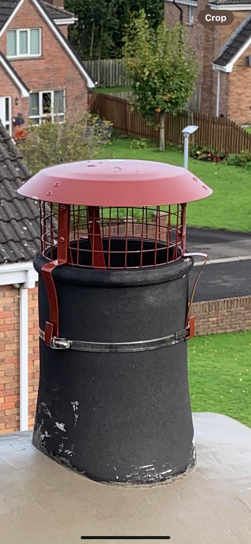 Chimney cowl supply and fit by WJV Property Services