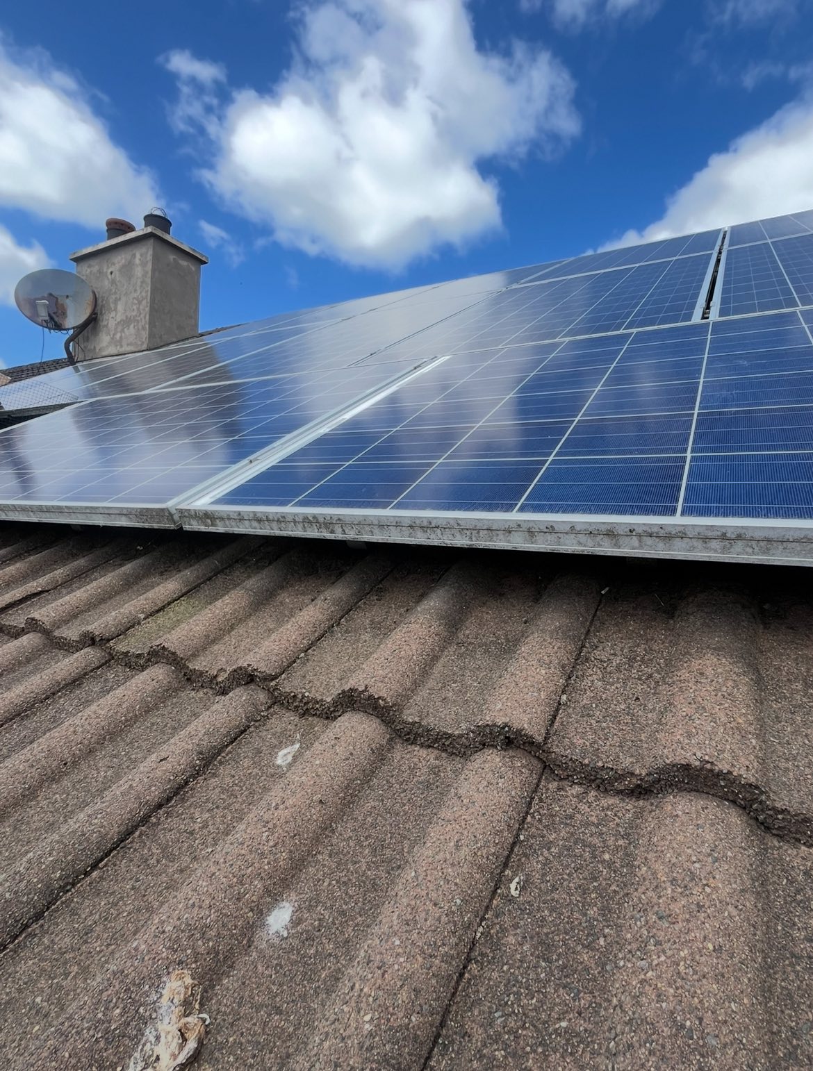 Solar mesh installation services by WJV Property Maintenance